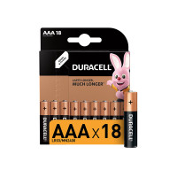 Батарейки Duracell LR03-18BL BASIC (AAA)